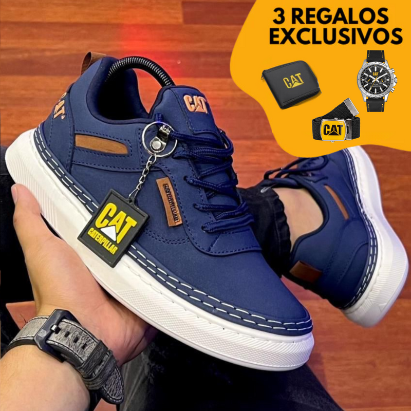 Caterpillar Triple Lineas ORIGINAL + 3 Regalos Exclusivos